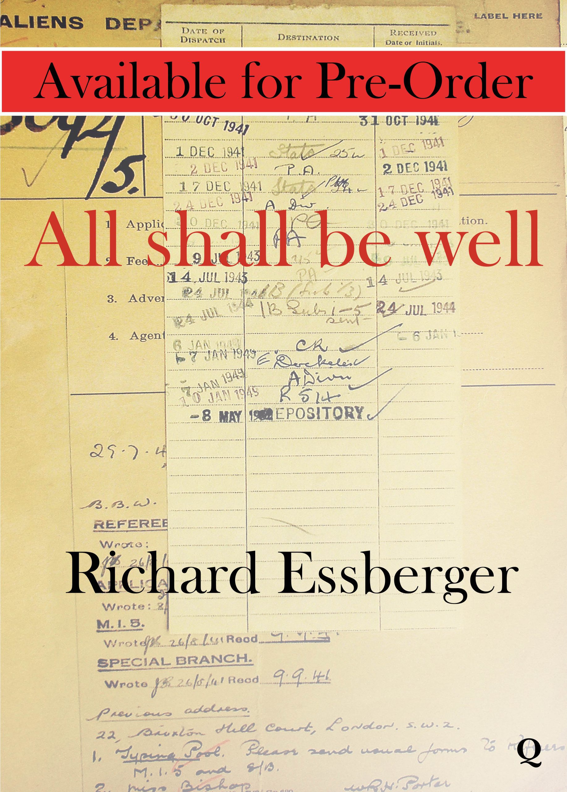 *Available for Pre-Order* All shall be well